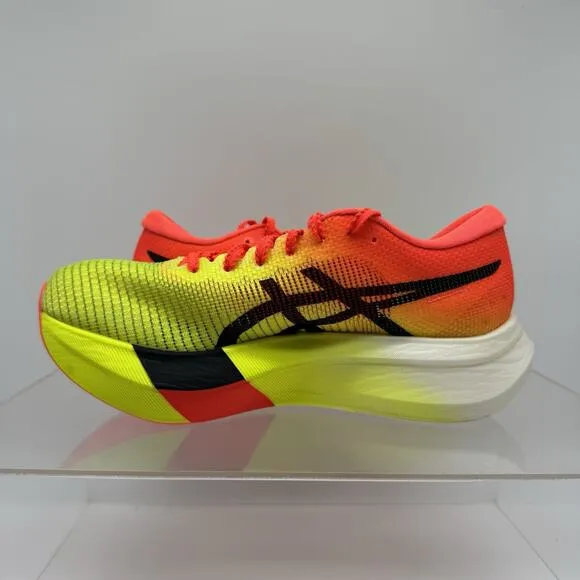 ASICS Metaspeed Sky Paris Yellow Red 1013A123 Running Size Men's 7 / Women's 8.5