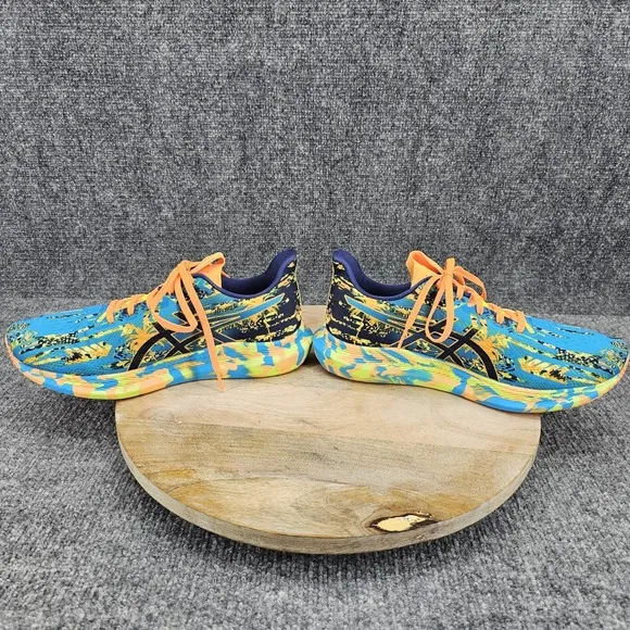 Asics Noosa Tri 14 Mens Size 9 Blue Orange Athletic Running Shoes 1011B368
