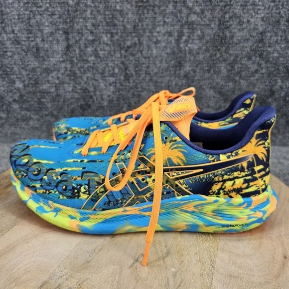 Asics Noosa Tri 14 Mens Size 9 Blue Orange Athletic Running Shoes 1011B368