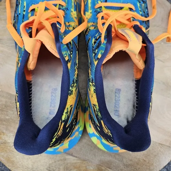 Asics Noosa Tri 14 Mens Size 9 Blue Orange Athletic Running Shoes 1011B368