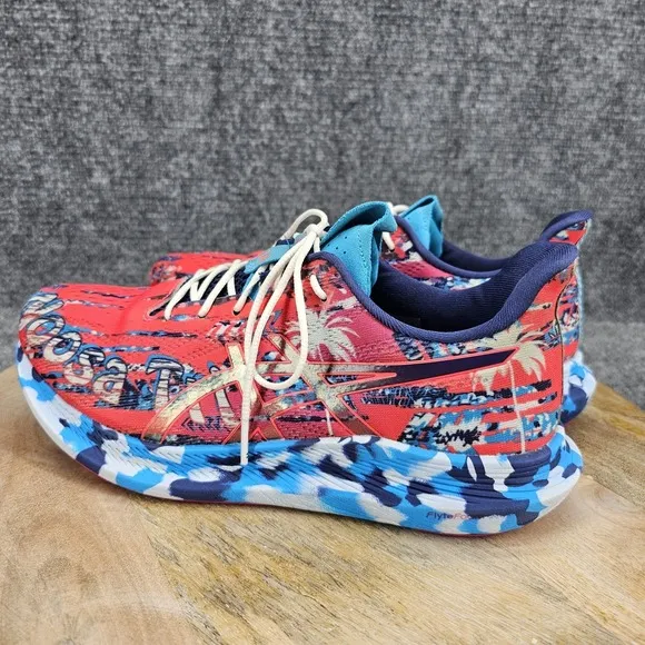 Asics Noosa Tri 14 Womens Size 9.5 Red Blue Athletic Running Shoes 1012b208