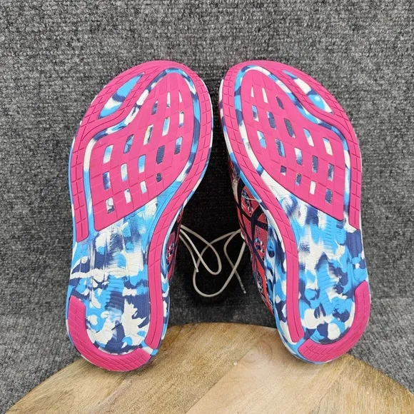 Asics Noosa Tri 14 Womens Size 9.5 Red Blue Athletic Running Shoes 1012b208