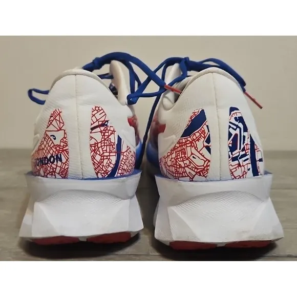 Asics Novablast Mens Size 13 Blue White London Running Sneakers Shoes 1011B119‎