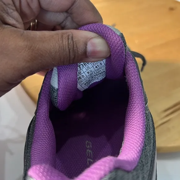 ASICS Women's Gel-Forte Running Shoe - Purple and Gray - Size 9.5