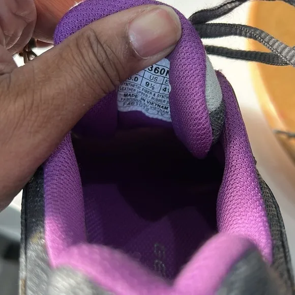 ASICS Women's Gel-Forte Running Shoe - Purple and Gray - Size 9.5