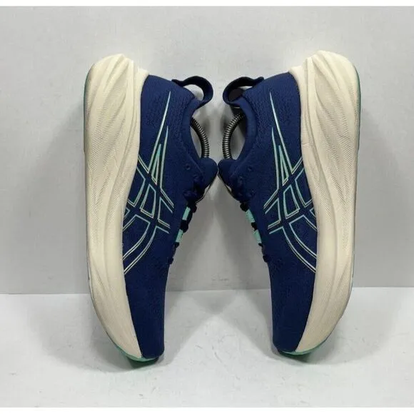 Asics Gel-Nimbus 26 Womens Size 10.5 Navy Blue Athletic Sneakers Shoes 1012B601
