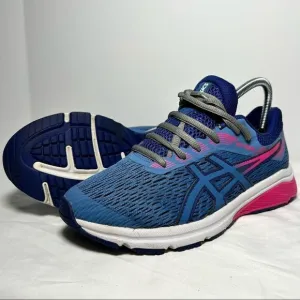 Asics GT-1000 7 GS in Race Blue/Peacoat Running Shoes 6