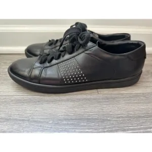 AUTHENTIC YSL SAINT LAURENT PARIS FASHION SNEAKERS Flat TENNIS Shoes 40 / US 7