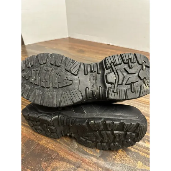 Battle Ops Tactical Boots Side Zip With‎ Safety Toe, Sz 10 Waterproof