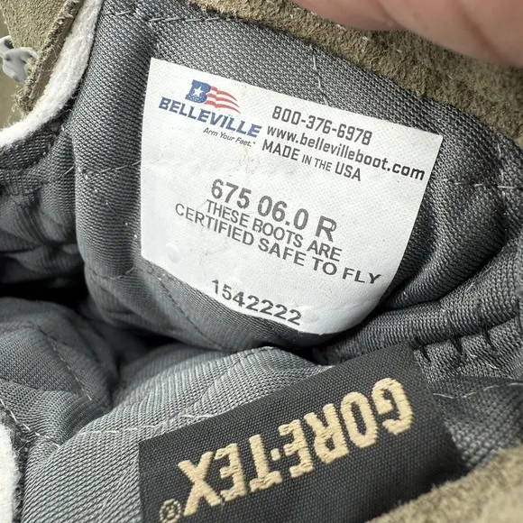Belleville 675 Waterproof Gore-Tex Flight Boots – Military, Tactical, USA Made