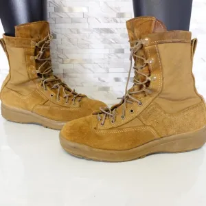 Belleville Boots Mens‎ 10.5 Military Combat Tactical Flight Safety Tan USA C790