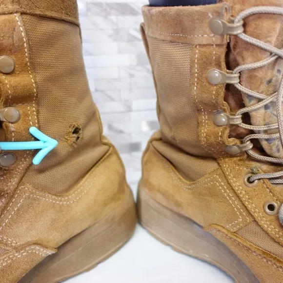 Belleville Boots Mens‎ 10.5 Military Combat Tactical Flight Safety Tan USA C790