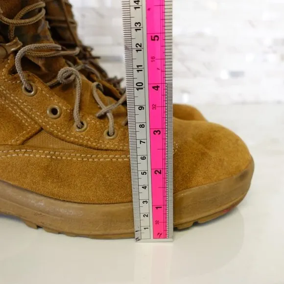 Belleville Boots Mens‎ 10.5 Military Combat Tactical Flight Safety Tan USA C790