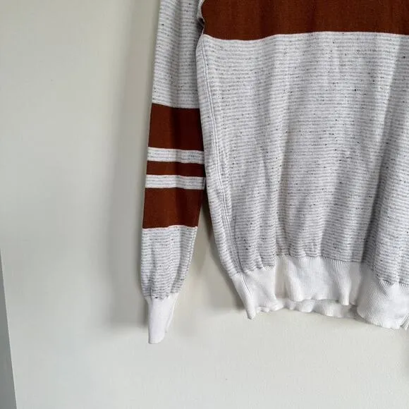 Billy Reid Cashmere Silk Blend Knit Sweater Mens SMALL Crew Neck Long Sleeve