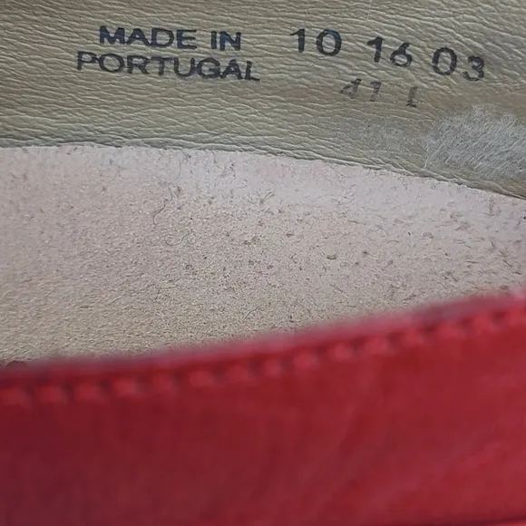 Birkenstock Iona Mary Jane Shoes Brick Red Euro 41 US 10-10.5