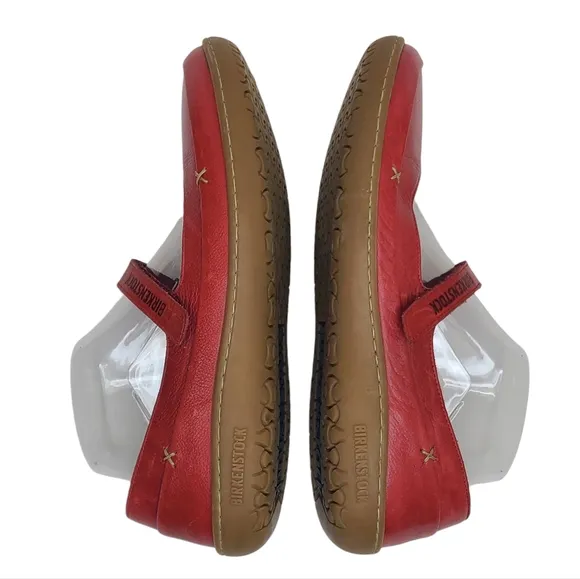 Birkenstock Iona Mary Jane Shoes Brick Red Euro 41 US 10-10.5