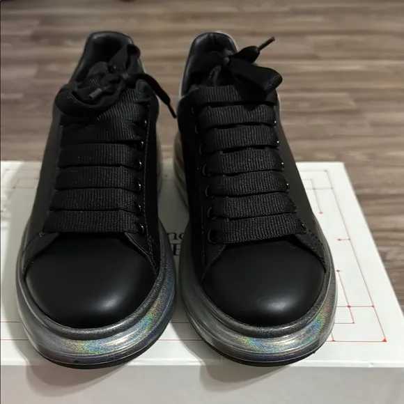 Black and Silver woman’s Sneakers