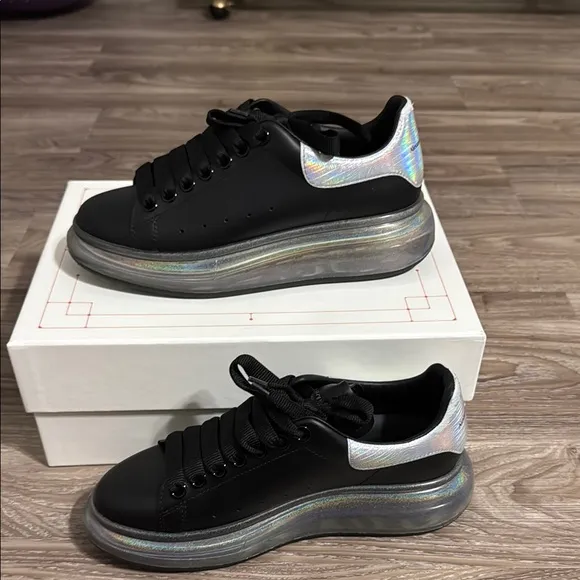 Black and Silver woman’s Sneakers