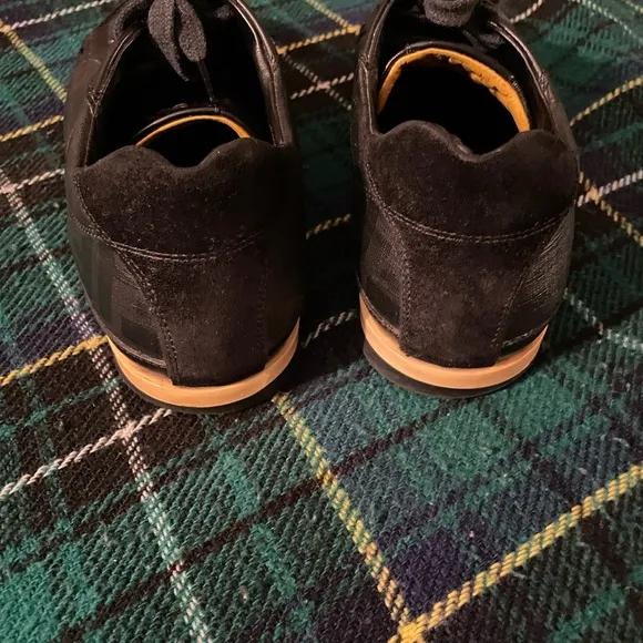 Black Fendi Designer Sneakers