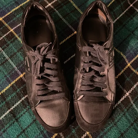 Black Fendi Designer Sneakers