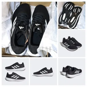 BLACK/ wHITE Runfalcon 3 Cloudfoam Low Running Shoes