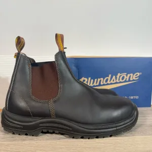 Blundstone Men’s 172 Work Series Xtreme Safety Boots Brown Leather Size 12 US