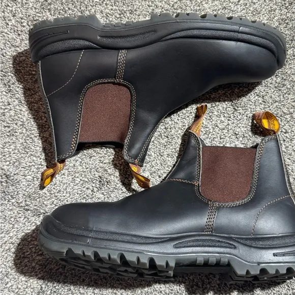 Blundstone Men’s 172 Work Series Xtreme Safety Boots Brown Leather Size 12 US