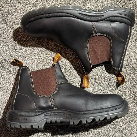 Blundstone Men’s 172 Work Series Xtreme Safety Boots Brown Leather Size 12 US