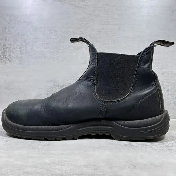 Blundstone Safety Steel Toe Chelsea Work Boots - Men's Size 11 AUS / 12 US