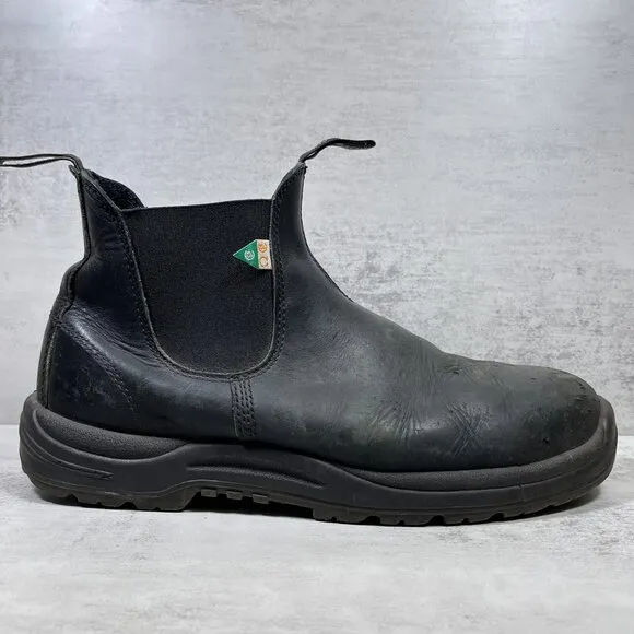 Blundstone Safety Steel Toe Chelsea Work Boots - Men's Size 11 AUS / 12 US