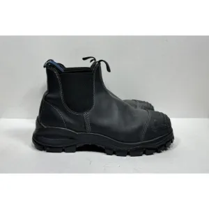 Blundstone 990 Steel Toe Chelsea Boots Men’s Size 12 US Black Leather Shoes