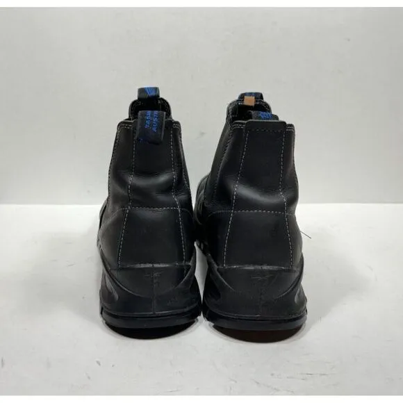Blundstone 990 Steel Toe Chelsea Boots Men’s Size 12 US Black Leather Shoes