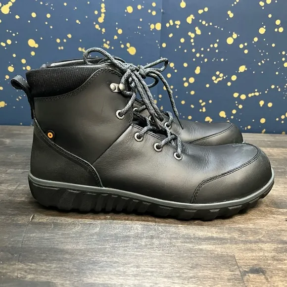 BOGS Benson Composite Safety Toe Black 10