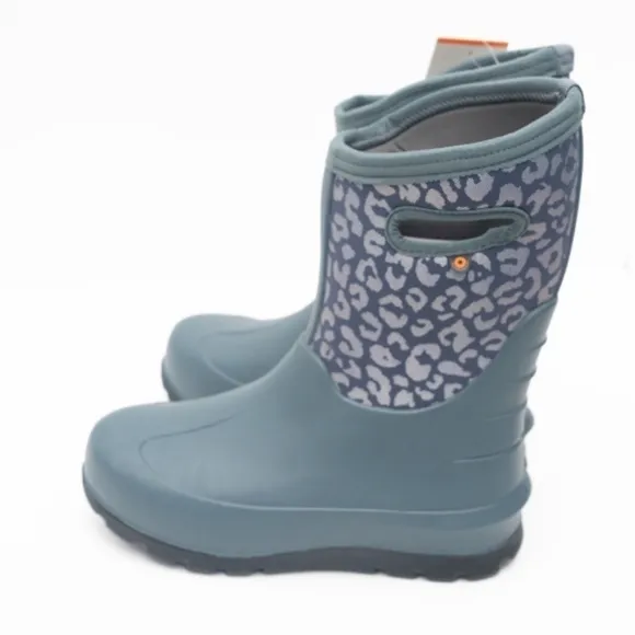 Bogs. Neo-classic Metallic Leopard Kids' 3 Season Boots.