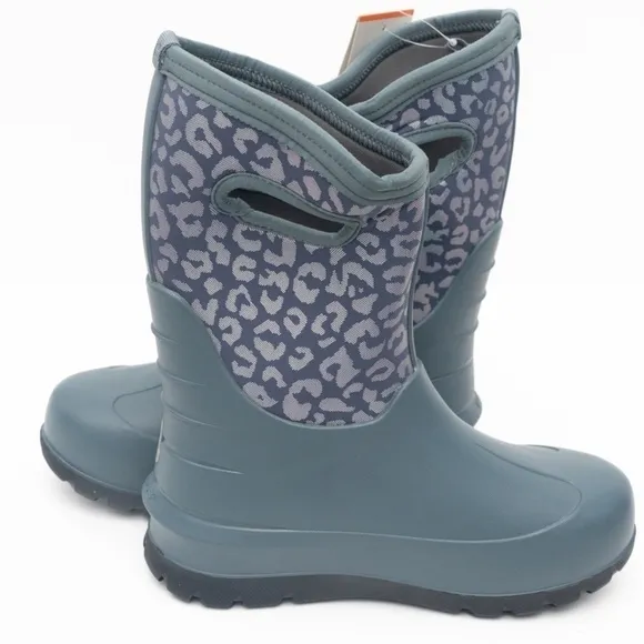 Bogs. Neo-classic Metallic Leopard Kids' 3 Season Boots.