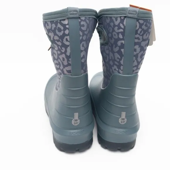 Bogs. Neo-classic Metallic Leopard Kids' 3 Season Boots.