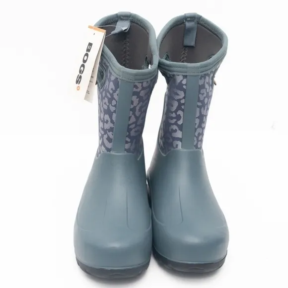 Bogs. Neo-classic Metallic Leopard Kids' 3 Season Boots.
