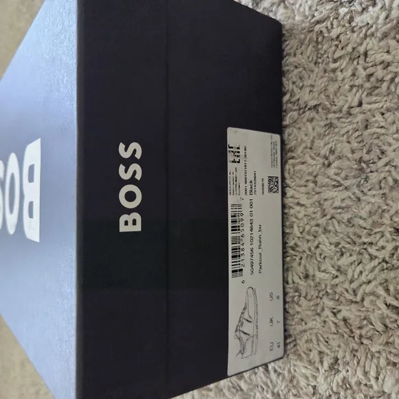 BOSS Men's Black Sneakers US 8