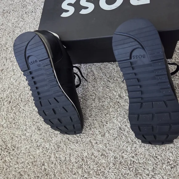 BOSS Men's Black Sneakers US 8