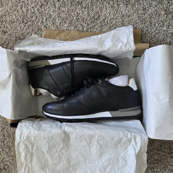BOSS Men's Black Sneakers US 8