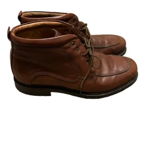 Bostonian Strada Leather Chukka Shoes Mens Brown Split Toe Size 10.5