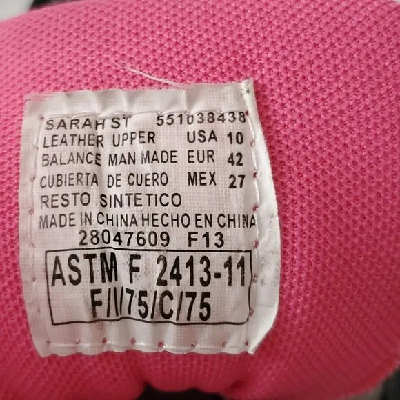 Brahma Women's Sarah Steel Toe Low Work Safety Shoe Gray/Pink Size USA 10