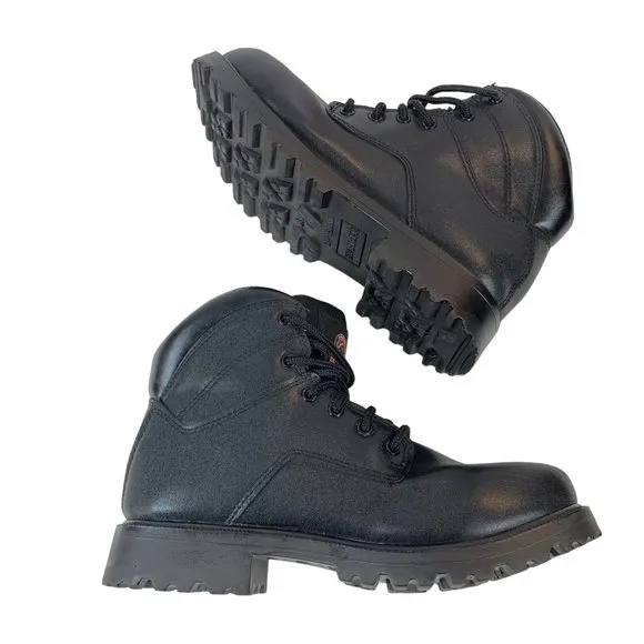Brahma Work Boots Mens Sz 7.5W Safety Womens 9.5W Slip Oil Resistant Waterproof