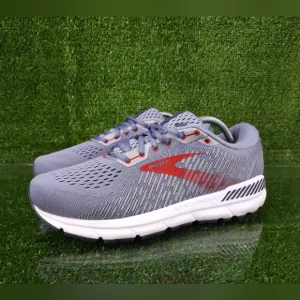 Brooks addiction GTS Mens gray and Red Running Shoes size 10