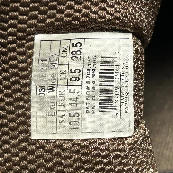 Brooks Addiction Walker Brown Walking Shoes Sneakers 1100394E221 Mens Sz 10.5 4E