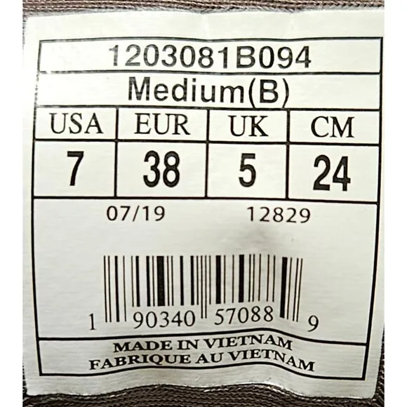 Brooks Addiction Walker Suede Women 7 B Shoe Walking Comfort Gray Alloy Oyster