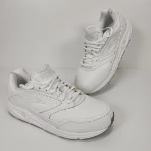 Brooks Addiction Walker White Walking Shoes Men's 9.5 4E Wide 1100394E111 NIB
