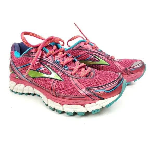 Brooks Adrenaline GTS 15 Women’s Athletic Running Shoes DNA Red Size 6.5