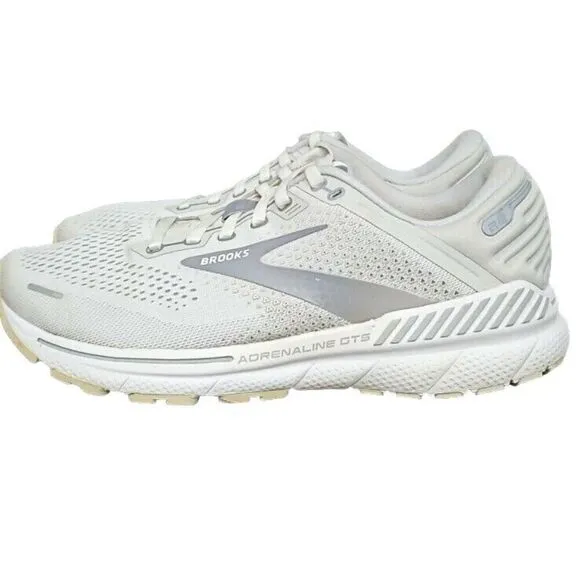 Brooks Adrenaline GTS 22 Athletic Running Shoes Gray Sneaker Women's Size 9