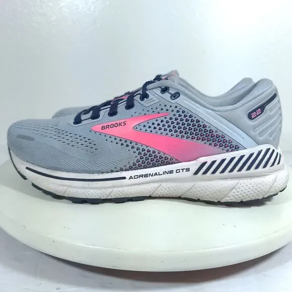 Brooks Adrenaline GTS 22 Women's Size 7.5 Running Shoes Sneakers 120353 1B 493